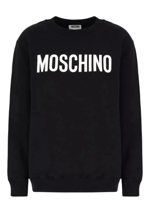 Moschino logo-print sweatshirt - Black