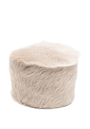 Agnona round-shape hat - Neutrals
