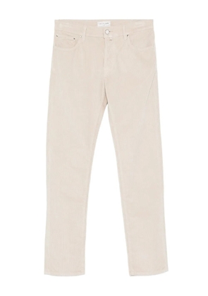 Jacob Cohën corduroy straight-leg trousers - Neutrals