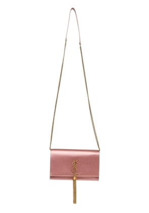 Saint Laurent Kate tassel clutch bag - Pink