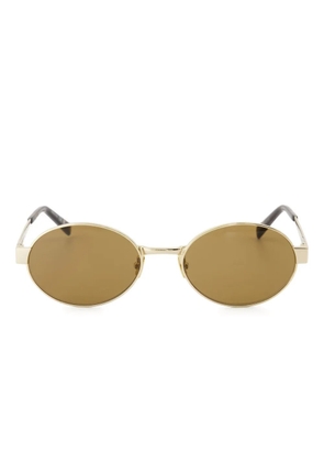 Saint Laurent Eyewear SL 692 oval-frame sunglasses - Gold