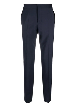 HUGO tapered-leg chino trousers - Blue