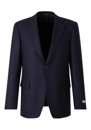 Canali single-breasted blazer - Blue
