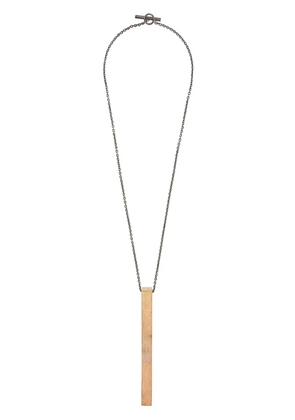 Parts of Four plaque pendant necklace - Gold