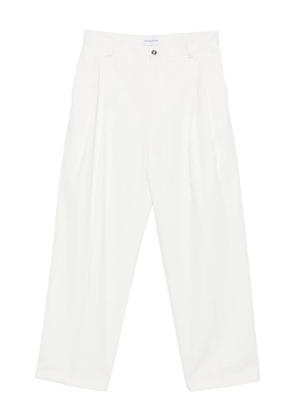 Givenchy pleated wide-leg trousers - White