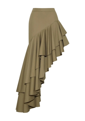 Adam Lippes Cortés cotton skirt - Green
