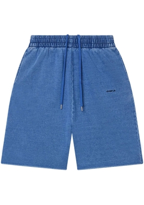 Purple Brand Wordmark shorts - Blue