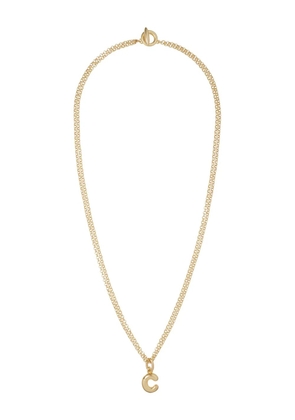 Roxanne Assoulin Puffy Initial necklace - Gold