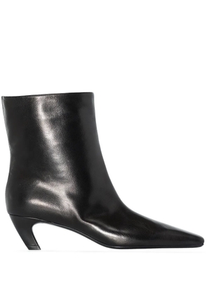 KHAITE Arizona slouch ankle boots - Black
