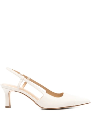 Michael Michael Kors slingback-strap leather pumps - Neutrals