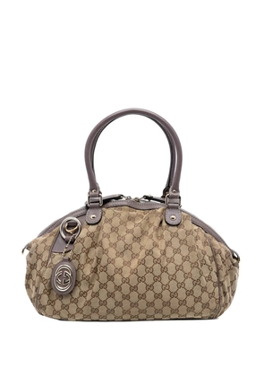 Gucci Pre-Owned 2016-2025 GG Canvas Sukey satchel - Brown
