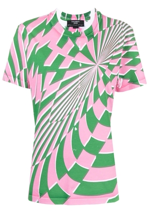 Stella McCartney x Ed Curtis Psychedelic-print T-shirt - Pink