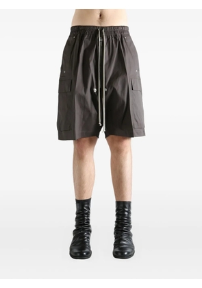 Rick Owens drawstring cargo shorts - Black
