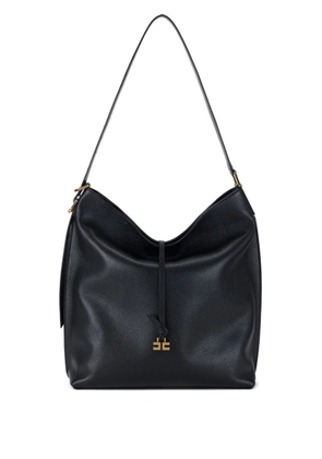 Elisabetta Franchi Boulevard leather shoulder bag - Black