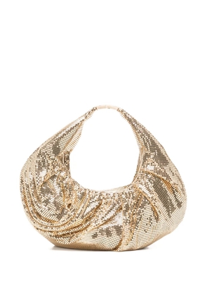 Benedetta Bruzziches Yennefer crystal-embellished tote bag - Gold