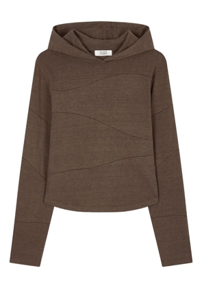 TOMBOY Wabeline hoodie - Brown