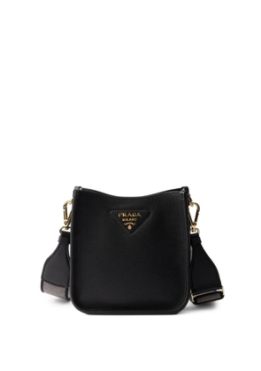 Prada mini leather shoulder bag - Black