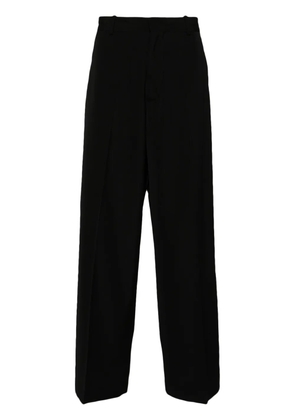 Acne Studios contrast-stitching tailored trousers - Black