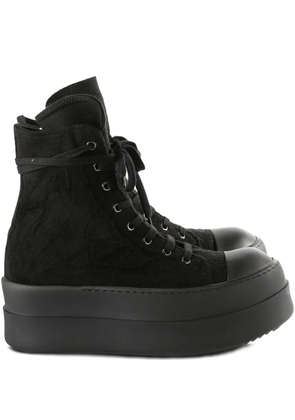 Rick Owens DRKSHDW round-toe sneakers - Black