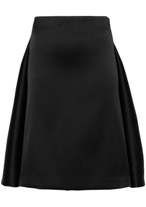 P.A.R.O.S.H. layered detail midi skirt - Black