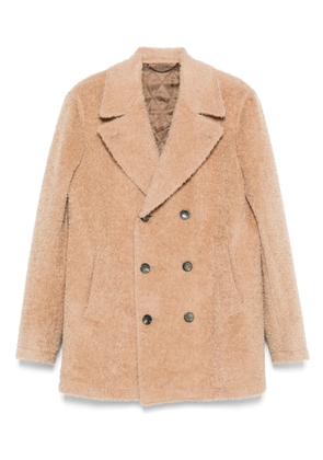 Canali double-breasted coat - Neutrals