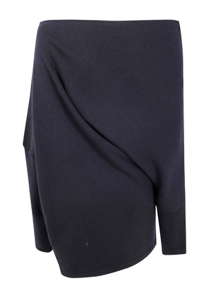 Gianluca Capannolo off-shoulder wool sweater - Black