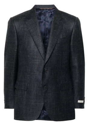 Canali single-breasted blazer - Blue