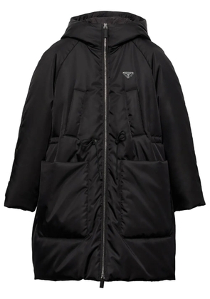 Prada Re-Nylon padded coat - Black