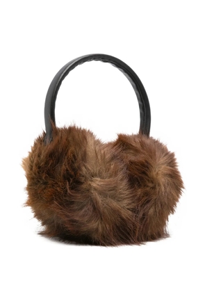 Apparis faux-fur earmuffs - Brown