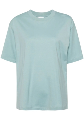 Stockholm Surfboard Club logo-print organic cotton T-shirt - Blue