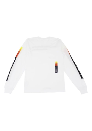 Chrome Hearts Gradient Script Logo long-sleeve T-shirt - White