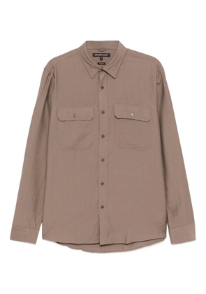 Michael Kors classic-fit shirt - Brown