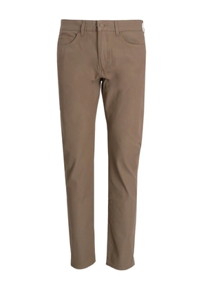 BOSS cotton-blend pants - Brown