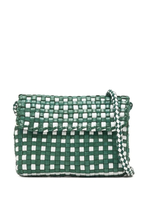 Loeffler Randall woven Vinnie satchel bag - Green