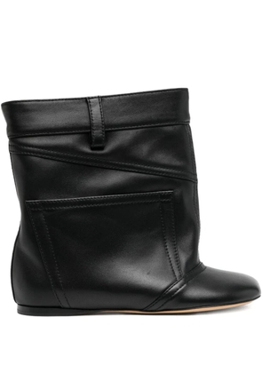 LOEWE Toy leather ankle boots - Black