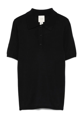 Calvin Klein short-sleeve polo top - Black