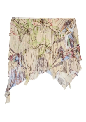 Diesel O-Silla mini skirt - Neutrals