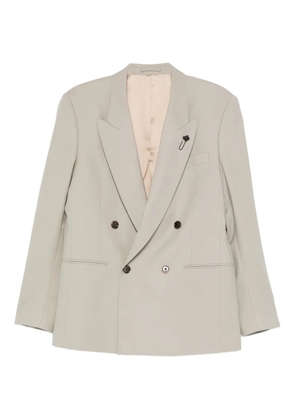Lardini double-breasted blazer - Neutrals