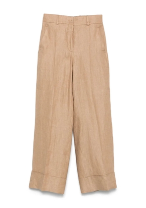 Incotex linen trousers - Neutrals