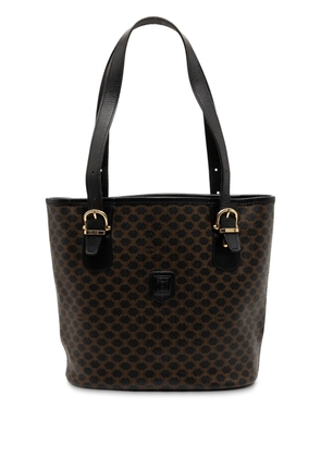Celine Pre-Owned 1997 Macadam Coated Canvas tote bag - Brown