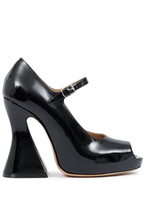 Maison Margiela Sketch 120mm Mary Jane pumps - Black