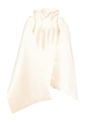 Solace London The Renee strapless midi dress - Neutrals