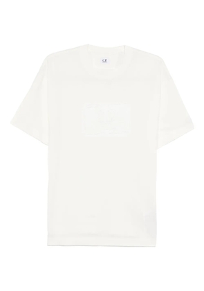 C.P. Company logo-embossed t-shirt - White