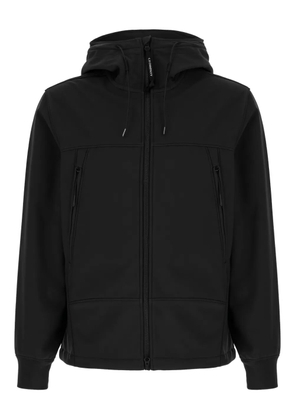 C.P. Company hooded zip-fastening jacket - Black