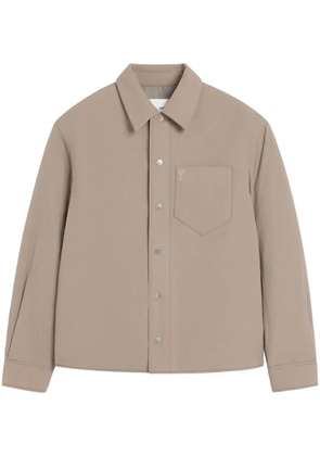 AMI Paris Ami de Coeur padded jacket - Brown