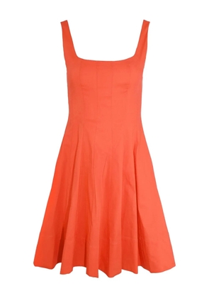 STAUD Wells midi dress - Orange