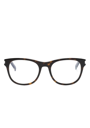 Saint Laurent Eyewear SL 663 wayfarer-frame glasses - Black