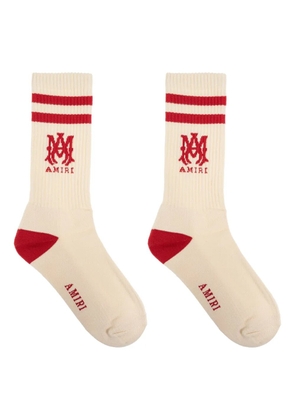 AMIRI MA Core Logo socks - Neutrals