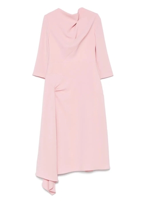Isabel Sanchis gathered maxi dress - Pink