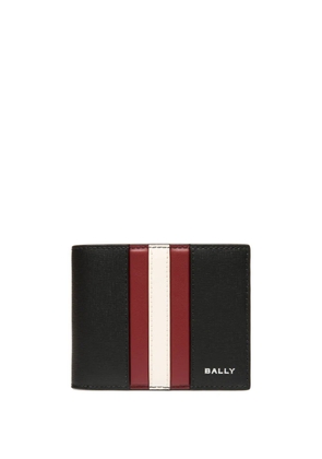 Bally logo-print leather wallet - Black